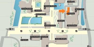 Kat jeyografik nan erasmus inivèsite nan Rotterdam 