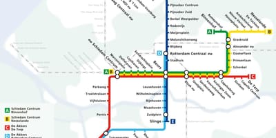 Rotterdam tren kat jeyografik