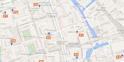 Kat jeyografik nan Rotterdam zòn pakin 