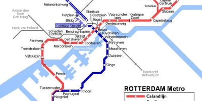 Rotterdam transpò piblik kat jeyografik